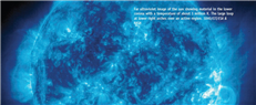    The above image of the Sun is a false-color image.