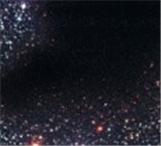     The image on the right indicates star formation that we cannot see in the wavelength band on the left. The image on the left is a/an __________ wavelength image of the ___________ wavelength image on the right. A)  radio, infrared B)  infrared, visual C)  visual, infrared D)  infrared, radio