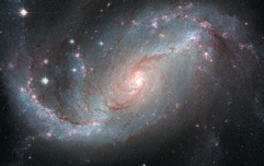    The above visual wavelength image of a small but very luminous star-like nucleus is an example of a Seyfert.