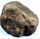   The object shown is a/an _____________ of less than 240 pounds. A)  meteor B)  comet C)  meteorite D)  satellite