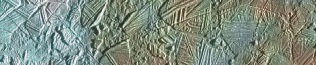    Tidal heating may cause the geological activity you see in the above image of the surface of Europa.