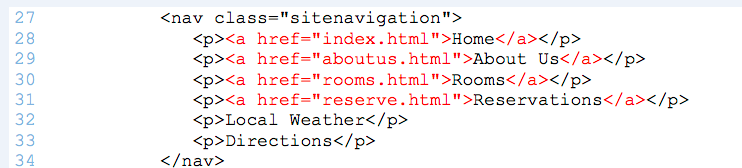   Referring to the figure above, the code shows ____ links. A)  relative B)  absolute C)  parent D)  child