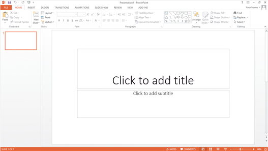   In the accompanying figure, the text  Click to add title  is the title ____. A)  content holder B)  placeholder C)  box D)  rectangle