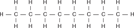 This configuration is of the hydrocarbon, ____.       A)  methane B)  pentane C)  octane D)  hexane