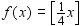 Graph the function.   A)    B)    C)    D)    E)   