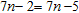 Solve the equation.   A)  2 B)  9 C)  1 D)  no solution E)  all reals