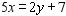 Graph a linear equation using the slope and   -intercept.   A)      B)      C)      D)     