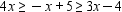 Solve the inequality. Graph the result.   A)    B)    C)    D)    E)   