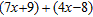 Simplify the expression.   A)    B)    C)    D)    E)  none of these