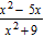 Which value of x makes the rational expression   undefined? A)    B)    C)    D)    E)  none