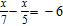 Solve the equation and check the solution.   A)  - 105 B)  105 C)  210 D)  - 210 E)  no solution