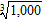 Find the value without using a calculator.   A)  999 B)  10 C)  1,000 D)  30 E)  100