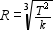 Johannes Kepler discovered that a planet's mean distance   from the sun (in astronomical units)  is related to its period   (in years)  by the formula   Find   when   and   . A)  19.17 AU B)  15.34 AU C)  17.25 AU D)  18.58 AU E)  13.42 AU