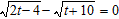 Solve the equation.   A)  t = 6 B)  t = 7 C)  t = 5 D)  t = 5, 6 E)  no solution