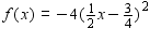 Graph the function.   A)    B)    C)    D)   