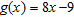 Determine   for the pair of functions   and   . A)    B)    C)    D)    E)   
