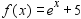 Graph the exponential function   . Graph the exponential function   on the same axes in order to compare them. A)    B)    C)    D)    E)   