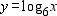 Graph   by reflecting the graph of   across the line y = x . A)    B)    C)   