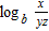 Assume that   ,   ,   , and     are positive numbers.Use the properties of logarithms to write the expression in terms of the logarithms of x , y , and z .   A)  log<sub> b </sub> x log<sub> b </sub> y log<sub> b </sub> z B)  log<sub> b </sub> x + log<sub> b </sub> y + log<sub> b </sub> z C)  - log<sub> b </sub> x - log<sub> b </sub> y - log<sub> b </sub> z D)  log<sub> b </sub> x - log<sub> b </sub> y - log<sub> b </sub> z