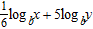 <strong>Assume that x , y , and b ( b โ 1) are positive numbers. Use the properties of logarithms to write the expression in terms of the logarithms of x and y . </strong> A) B) C) D) E)