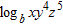 Assume that   ,   ,   , and   are positive numbers Use the properties of logarithms to write the expression in terms of the logarithms of   ,   , and   .   A)    B)    C)    D)    E)   