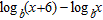 Assume that x and b ( b ≠ 1)  are positive numbers. Use the properties of logarithms to write the expression as the logarithm of a single quantity.   A)    B)    C)    D)    E)   