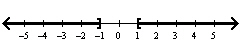  Solve the inequality  x ^ { 2 } + 2 x + 1 \geq 0  and graph the solution on the real number line. (The inequality may have no solution.)  A) Solution:  ( - 1 , \infty )     B) Solution:  ( - \infty , \infty )     C) Solution:  ( 1 , \infty )     D) Solution:  ( - \infty , - 1 )  \cup ( 1 , \infty )     E) no solution 