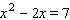 Solve the equation.  <div style=padding-top: 35px> 