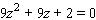 Solve the equation.  <div style=padding-top: 35px> 