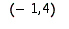 For the following quadratic equation, find   ,   and   .     __________   __________   __________<div style=padding-top: 35px> 
