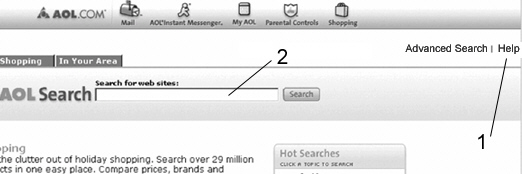   Item 1 in the figure above points to the ________________.