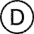 The datum feature symbol is ____. A)    B)    C)    D)   