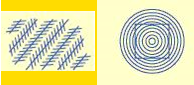 In general, illusions, such as these, are produced by   A) habitual eye movements and continuity. B) perceptual habits. C) size and shape constancy. D) all of these combined.