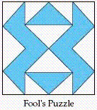 Determine the number of lines of symmetry in the quilt patters below. ​   ​ A)  4 B)  1 C)  2 D)  0 E)  3