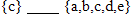 Place the appropriate symbol in the blank: ​   ​ A)    B)    C)    D)    E)   