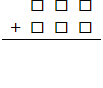 Place the digits 2 , 3 , 4 , 5 , 6 , 7 into the boxes below to obtain the least sum. ​   A)  603 B)  1305 C)  1395 D)  873 E)  333