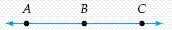 Which ray cannot be formed from the three points below? ​   ​ A)    B)    C)    D)    E)   