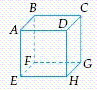 Refer to the cube pictured below, and use symbols such as   to name the following: Two perpendicular line segments. ​   ​ A)  BC and FG B)  FG and AD C)  FG and EH D)  BF and FE E)  BC and AD