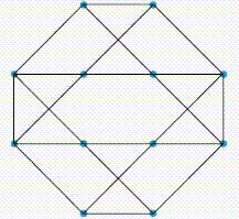 How many different rectangles can you find in the design? ​   ​ A)  12 B)  6 C)  10 D)  8 E)  14