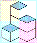 Sketch the right view of the given figure. ​   ​ A)    B)    C)    D)    E)   