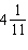 <strong>Change the improper fraction to a mixed number. </strong> A) B) C) D) E)