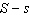 <strong>Translate the phrase to an algebraic expression. If no variable is given, use x as the variable. s subtracted from S</strong> A) B) C) D) E) none of these