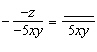 Express each fraction in standard form.      