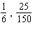 <strong>Which pair of ratios forms a proportion?</strong> A) B) C) D) E)