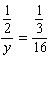 <strong>Solve the proportion. </strong> A) B) C) D) E)