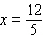 <strong>Solve the proportion. </strong> A) B) C) D) E)