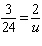 <strong>Write a proportion for the statement, and then solve the proportion to find the value of the variable. is to as is to </strong> A) ; B) ; C) ; D) ; E) ;