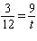 <strong>Write a proportion for the statement, and then solve the proportion to find the value of the variable. is to as is to </strong> A) ; B) ; C) ; D) ; E) ;