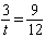 <strong>Write a proportion for the statement, and then solve the proportion to find the value of the variable. is to as is to </strong> A) ; B) ; C) ; D) ; E) ;