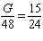 Solve the proportion. __________